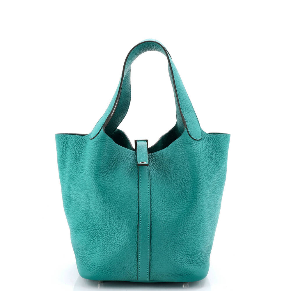 Hermes MM Picotin Lock Bag Clemence